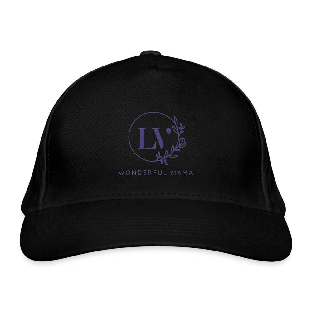 Organic Baseball Cap - black