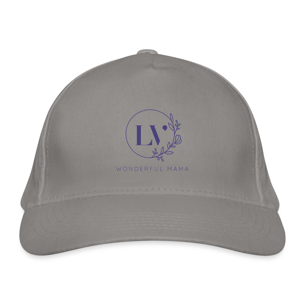 Organic Baseball Cap - light grey