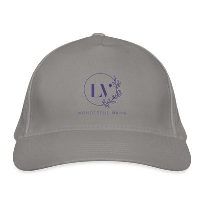 Organic Baseball Cap - light grey