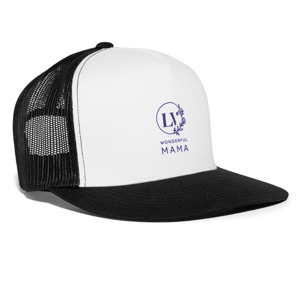 Trucker Cap Wonderful Mama - white/black