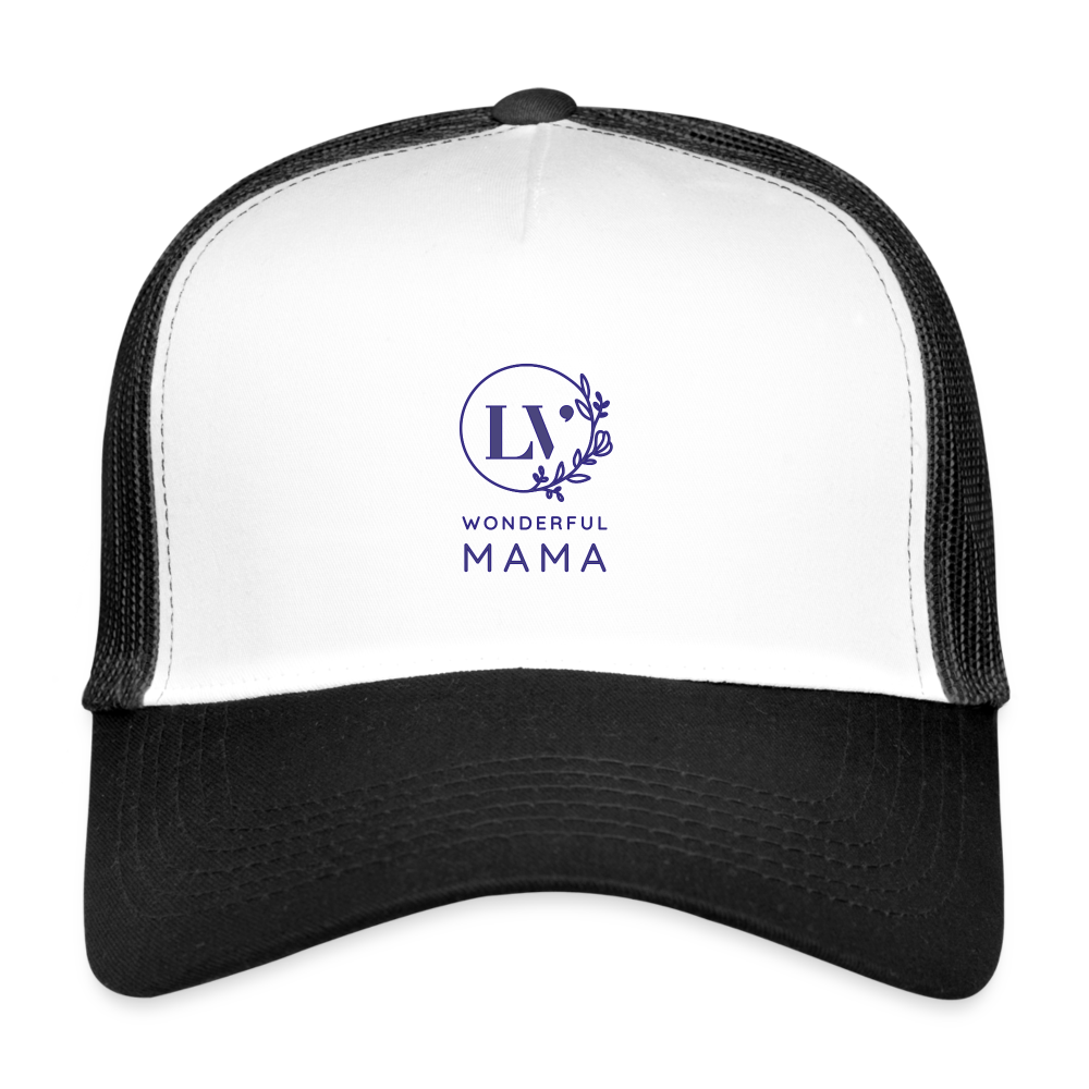 Trucker Cap Wonderful Mama - white/black